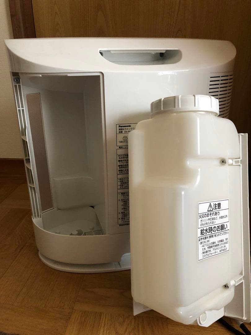 Panasonic 加湿機能付セラミックファンヒーター 【2021年製】