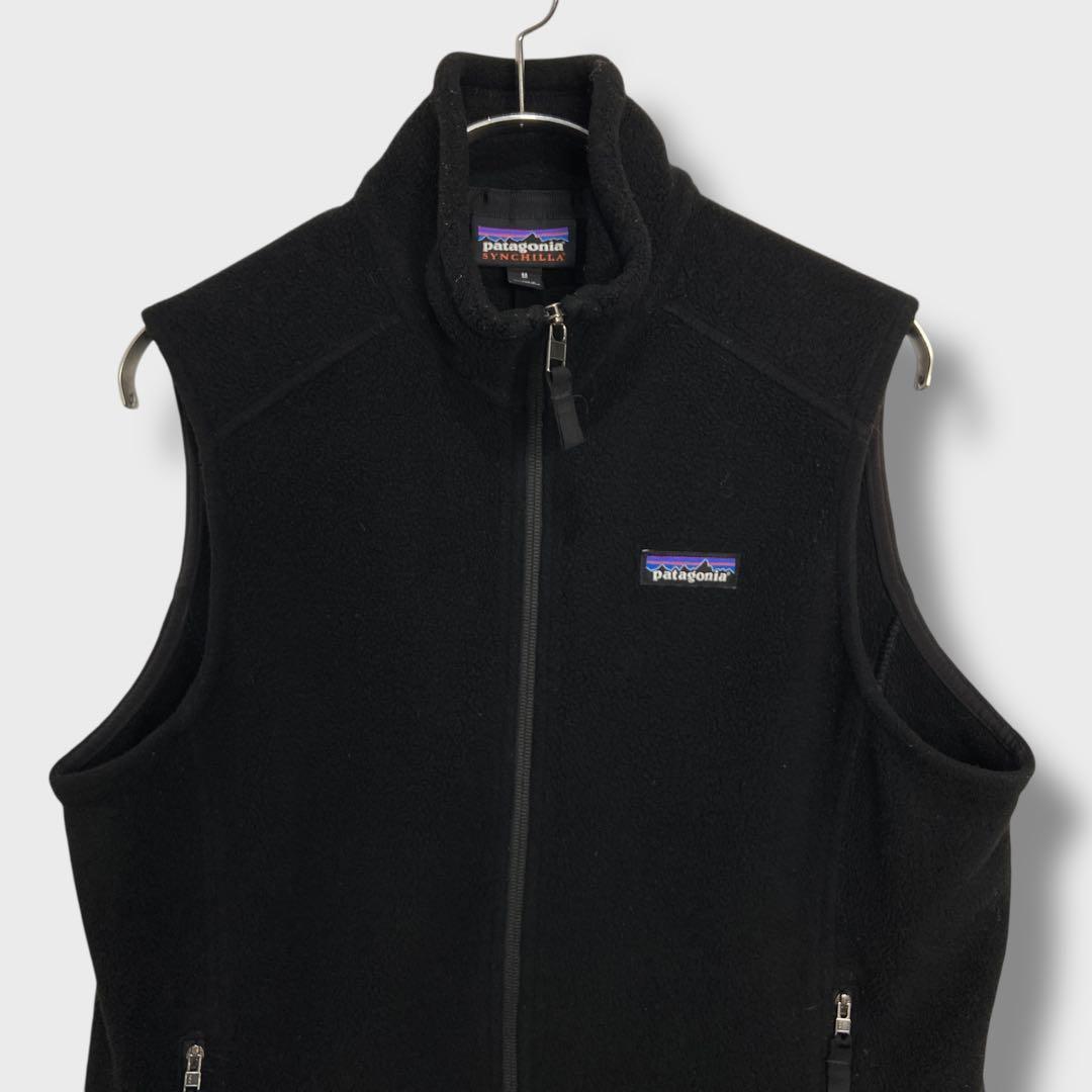 patagonia☆パタゴニア☆シンチラフリースベスト☆ブラック☆M☆2019年