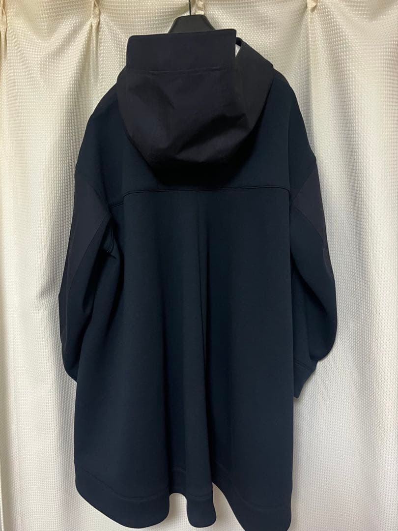 【mmm】 nagonstans ネイビー フード付き モッズコート
