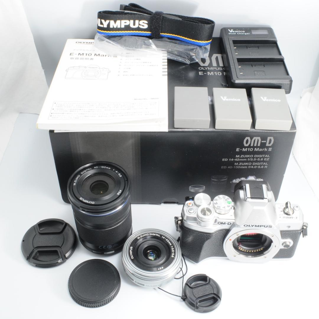 ★美品★OLYMPUS OM-D E-M10 Mark Ⅲ ダブルレンズキット
