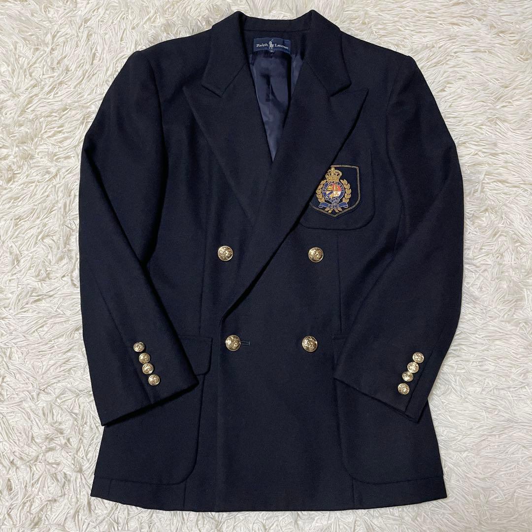 【Sora】ラルフローレン ダブル ブラック テーラードジャケット