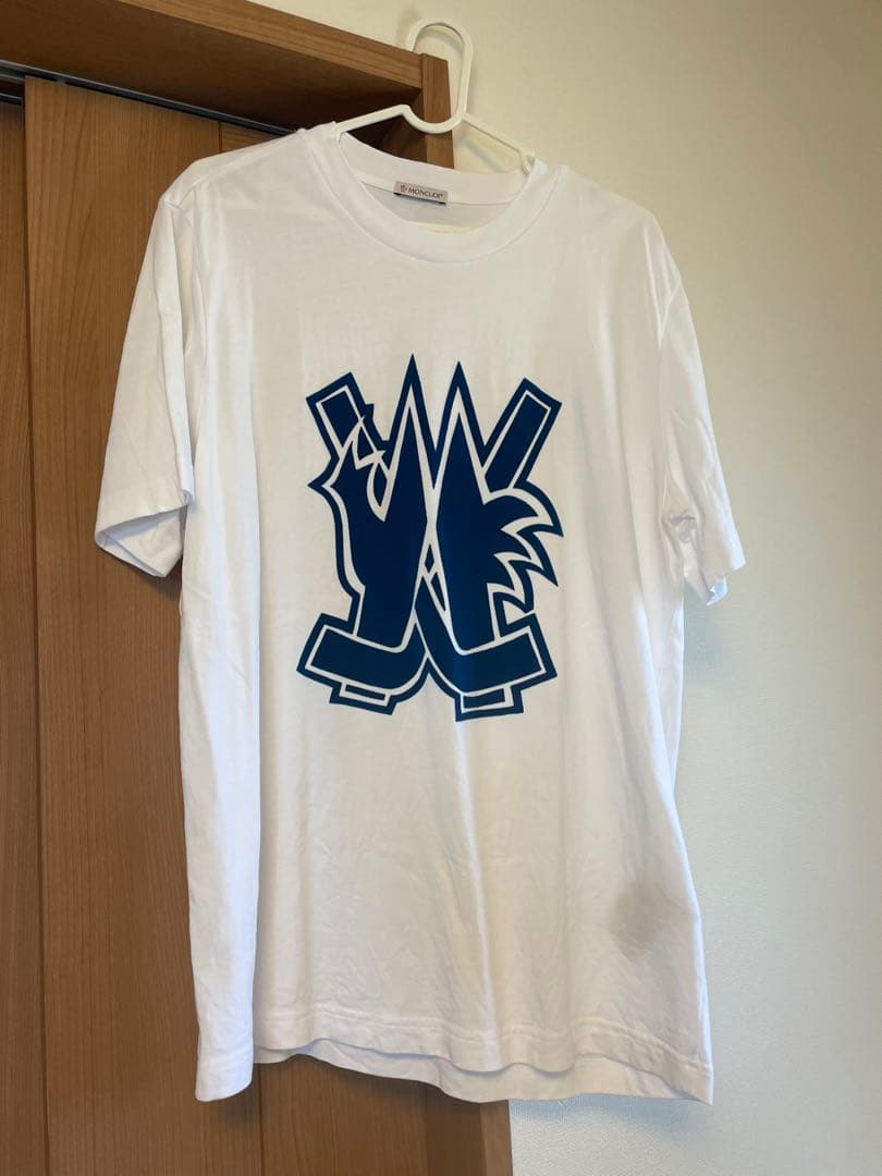 MONCLER モンクレール 半袖 Tシャツ S ホワイト　夏服