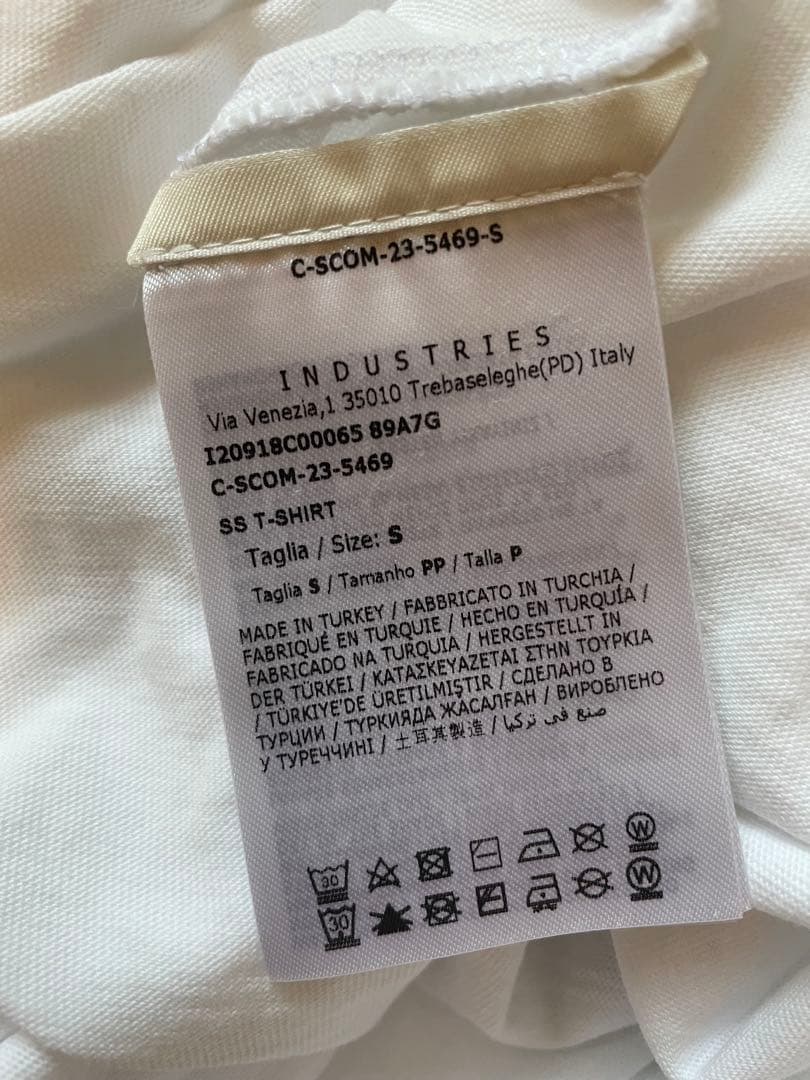 MONCLER モンクレール 半袖 Tシャツ S ホワイト　夏服