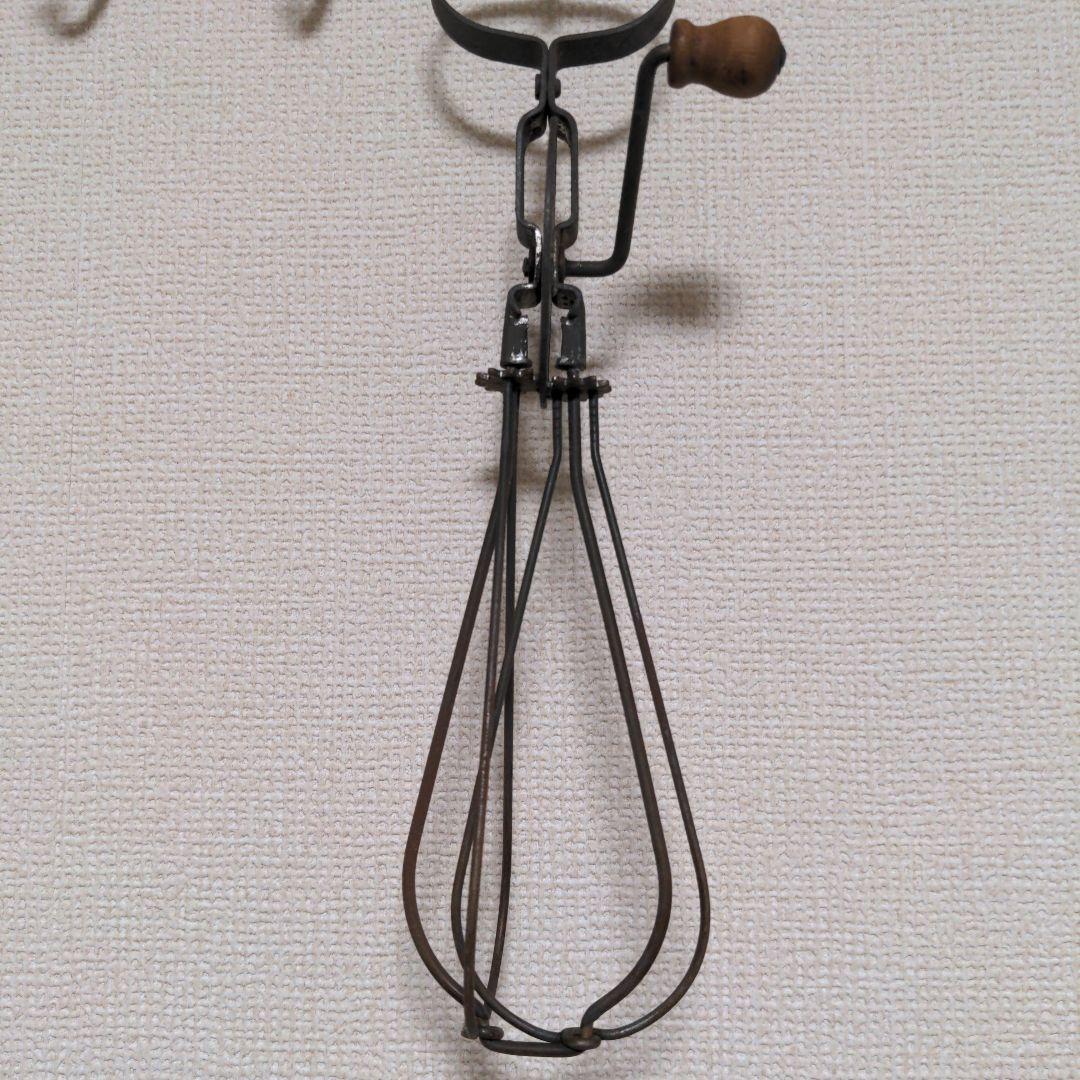 イギリスアンティーク　アイアン製キッチンツール5本セット　職人の手仕事を感じる品