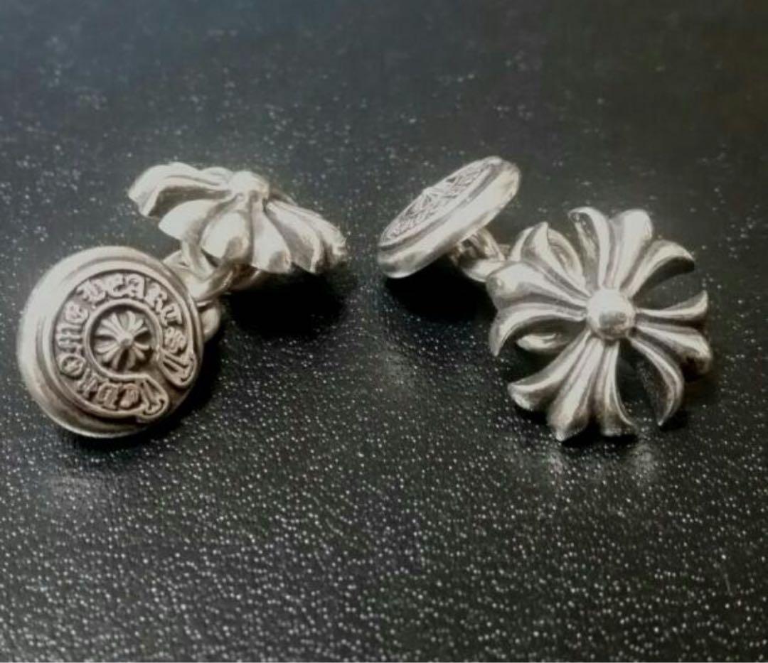 確実正規品LA購入　ウエストハリウッド　確実正規品　クロムハーツ　カフス