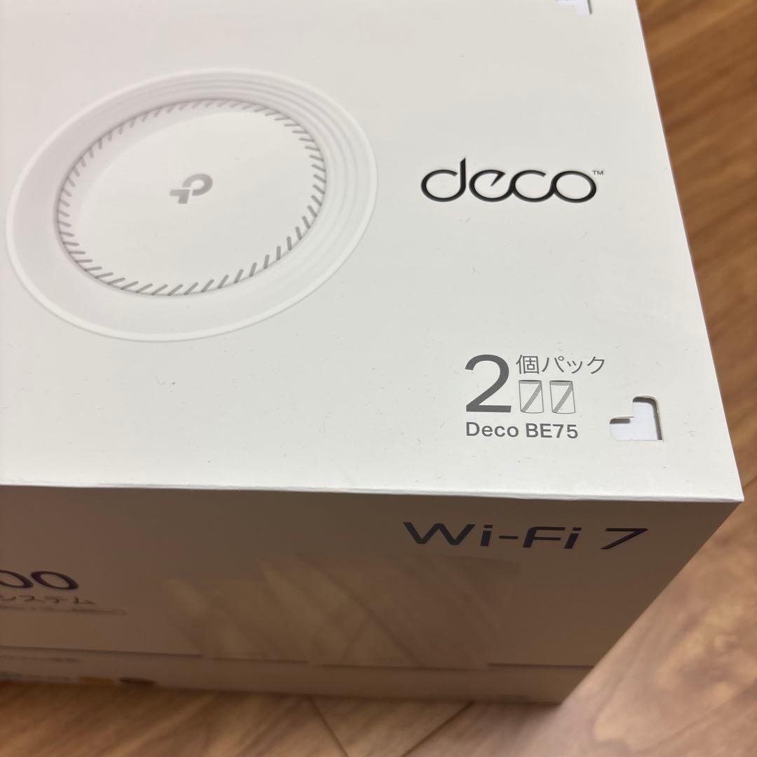 【美品】tp-link deco BE75 2パック