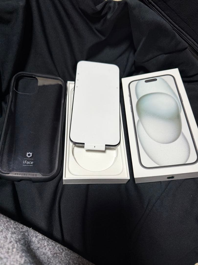 「美品」 iPhone15plus 128GB ブラック