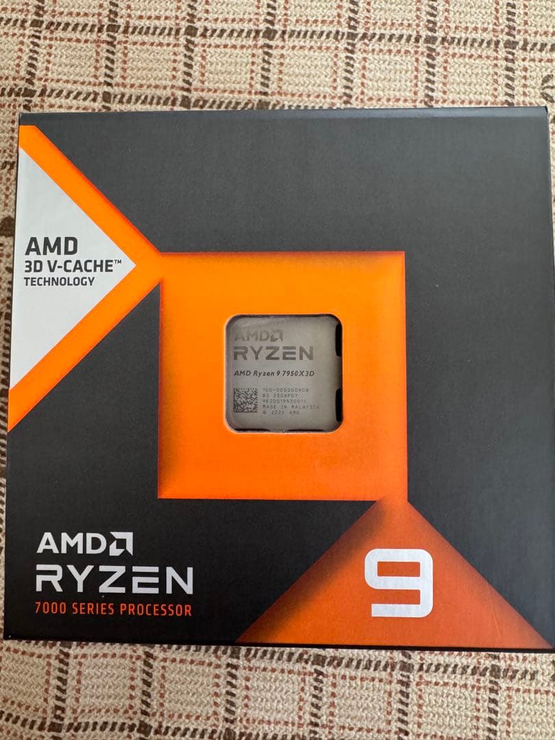 CPU AMD Ryzen 9 7950X3D