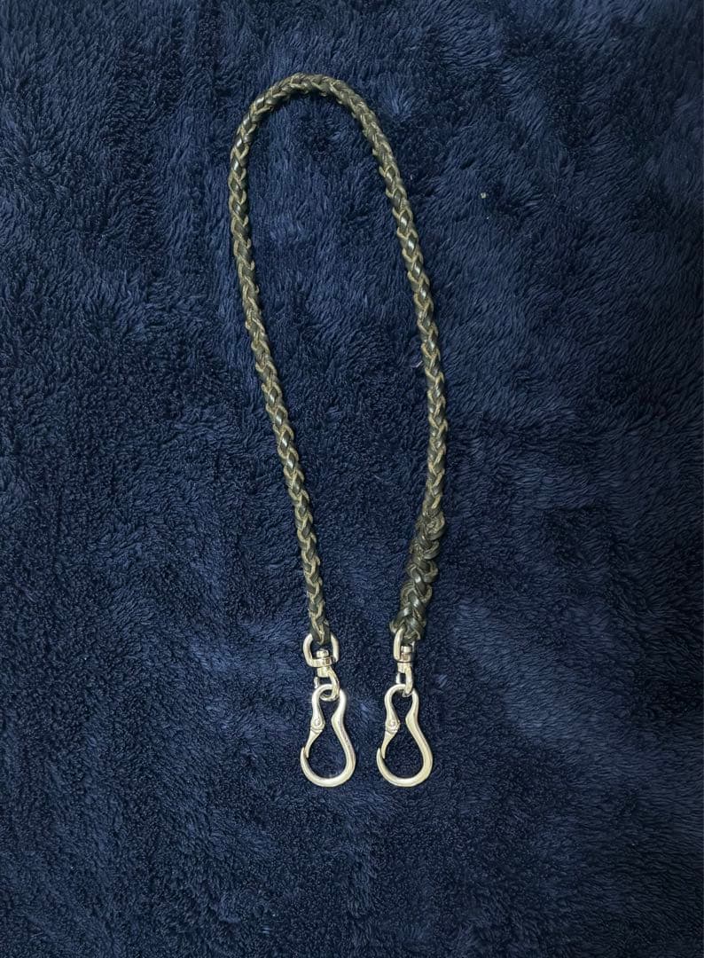 ラストクロップス　ウォレットロープ　ウォレットチェーン　ブラウン