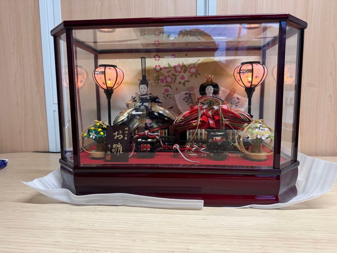 【価格応相談】　極美品　雛人形セット　オルゴール付