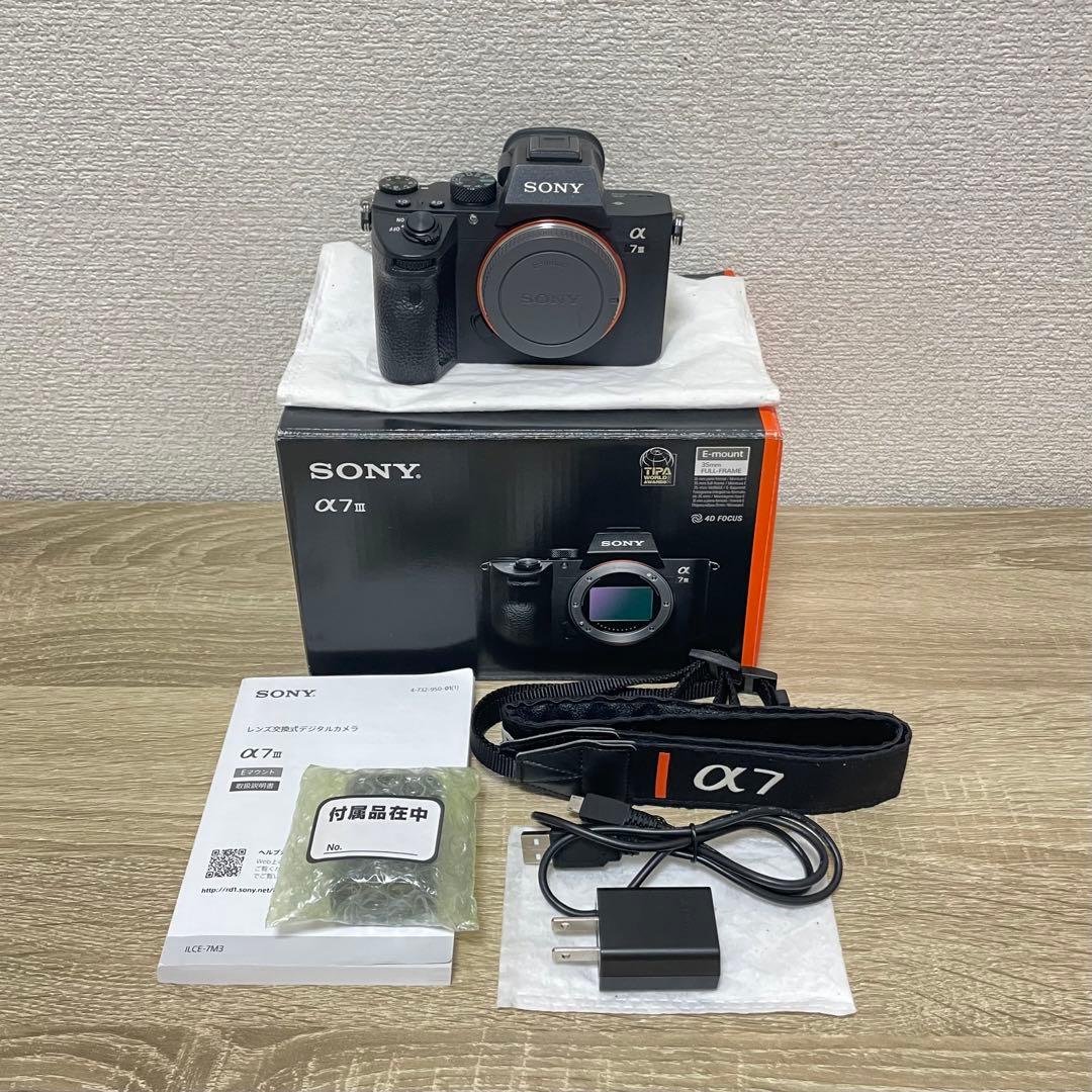 SONY α7III ボディ 美品｜メンテ済・防湿庫保管