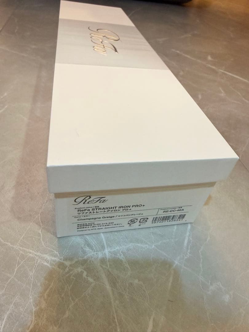 【新品未使用】ReFa ストレートヘアアイロン PRO+ シャンパングレージュ