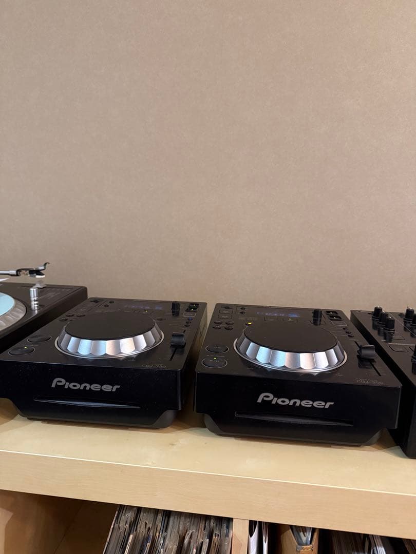 Pioneer CDJ-350(USB対応) 2台セット 付属品あり