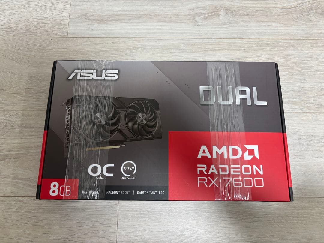 ASUS RADEON RX7600 新品