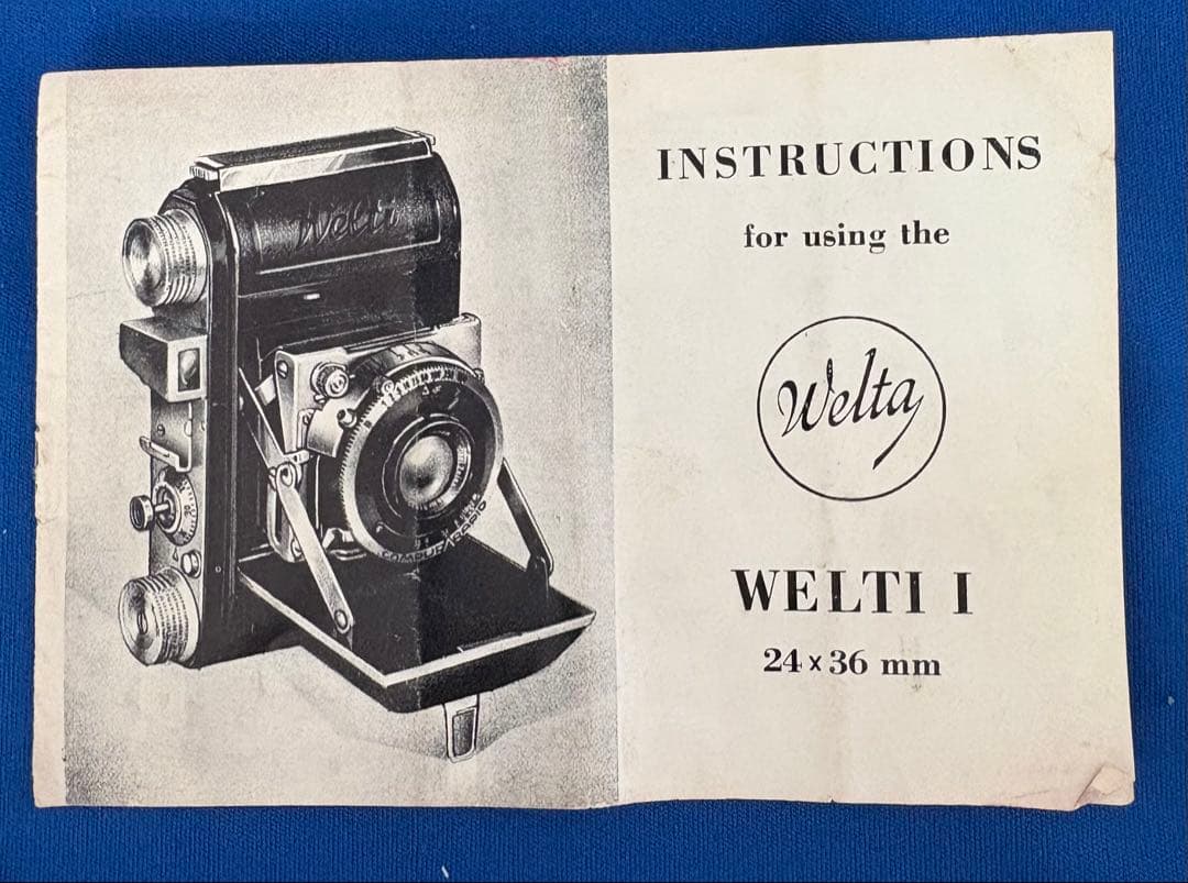 良品　Welta Welti I フィルムカメラ 24×36 mm