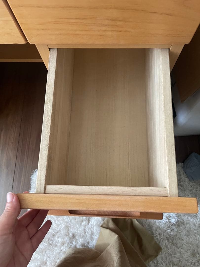 【あず】 定価10万円　レッチェ80ドレッサー 高野木工　天然木