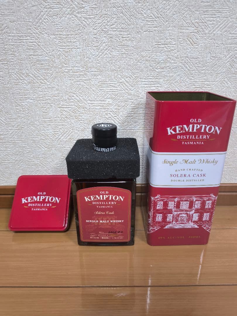 オールドケンプトン ソレラカスク シングルモルト ウイスキー 500ml 49度