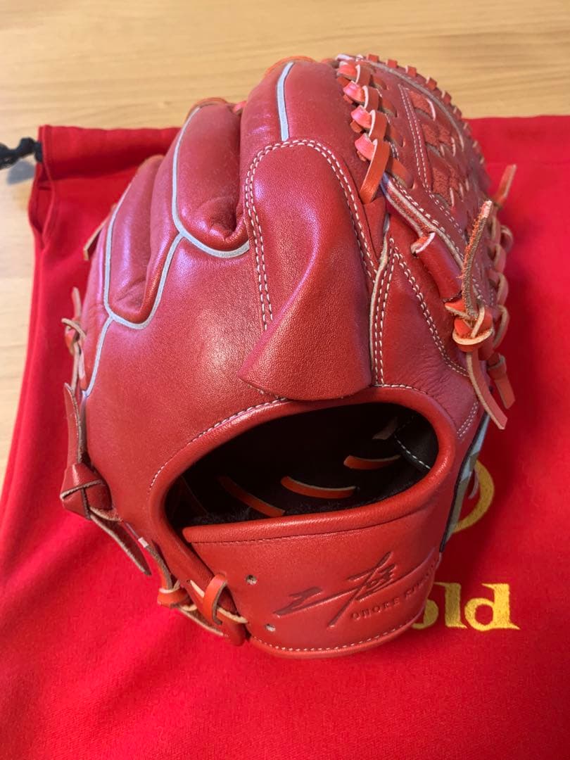 Hi-Gold 軟式グローブ SRオレンジ