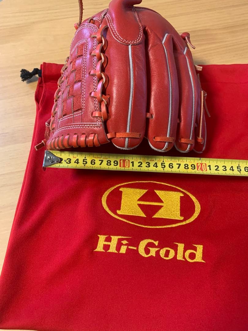 Hi-Gold 軟式グローブ SRオレンジ