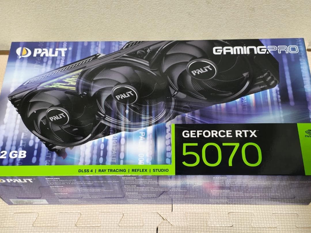 Palit GeForce RTX 5070 GamingPro 12GB 中古