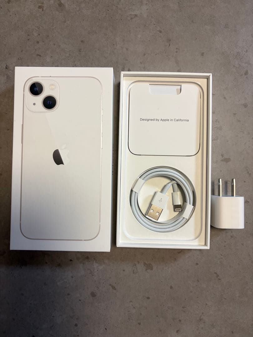 スマートフォン本体 iPhone 13 Starlight 128GB