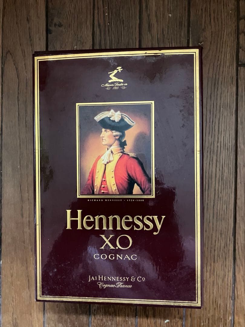 [未開栓]hennessy cognac x.o ヘネシー コニャック 袋未開封