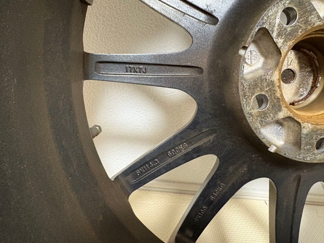 ブリヂストン 17インチ タイヤホイールセット