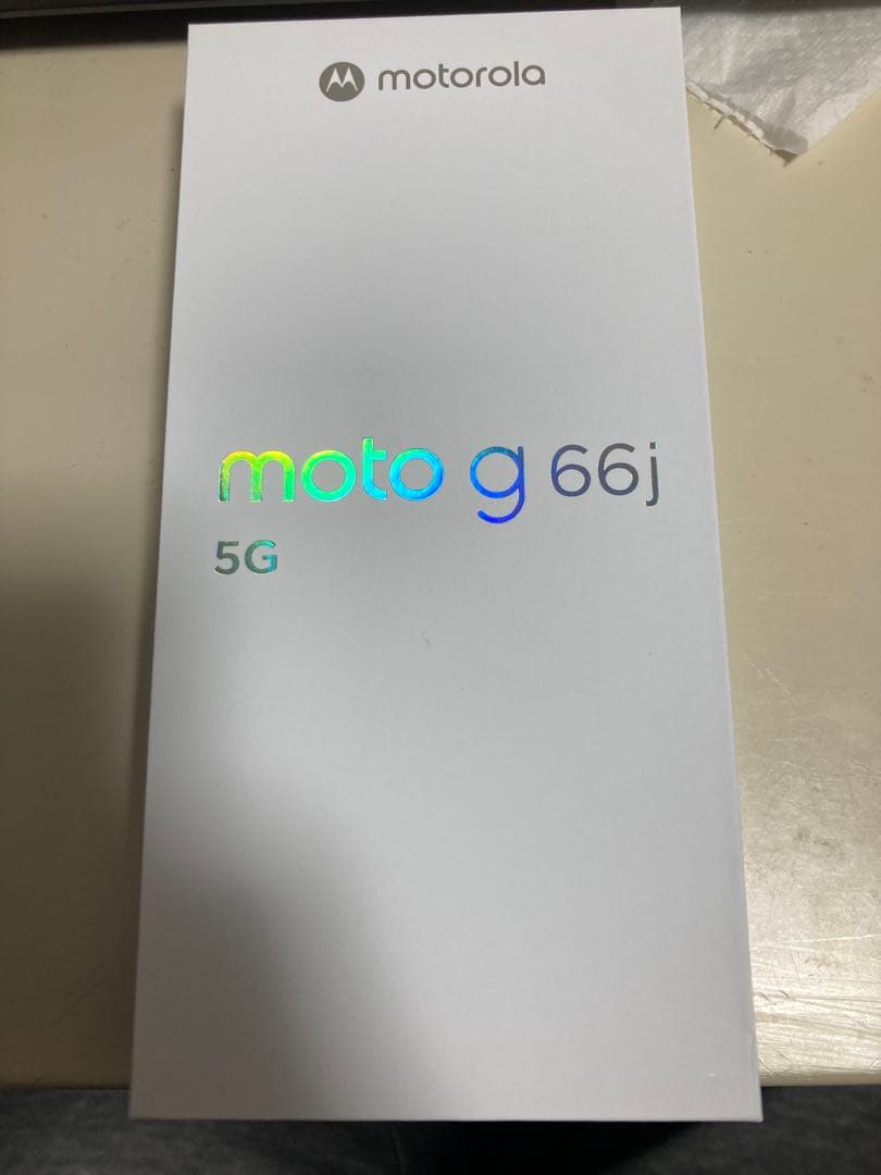 motorola moto g 66j 5G 本体 ブラックオイスター