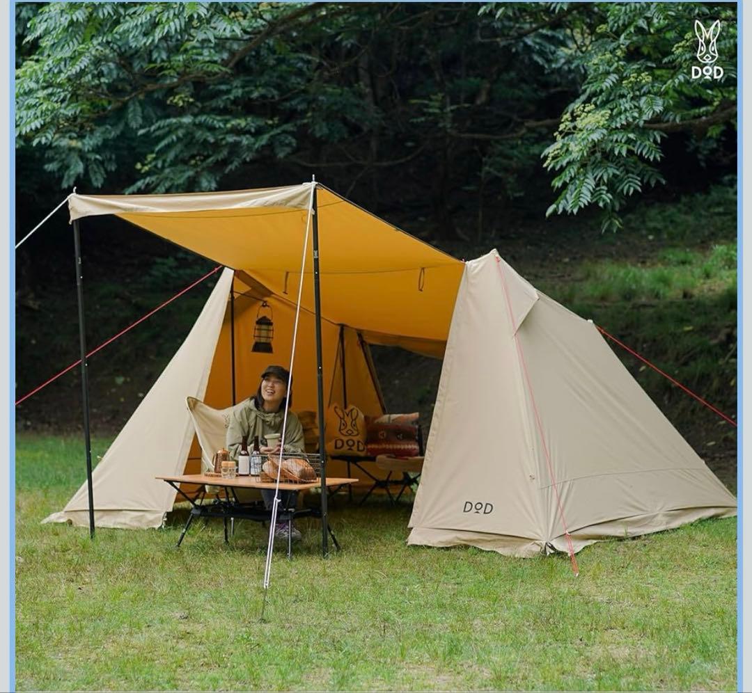 DOD ソロソウルウォウウォウ タンと カンガルーテントS のセット 1回使用