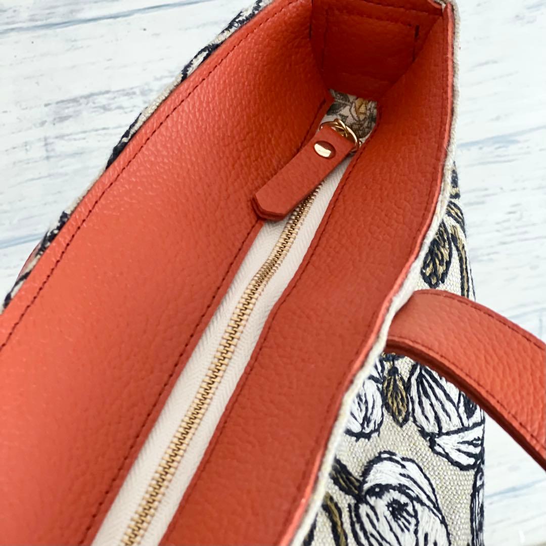 専用　ミナペルホネンrosy＆本革トートバッグ