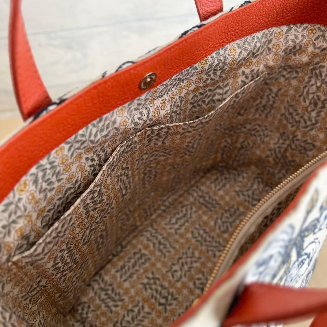 専用　ミナペルホネンrosy＆本革トートバッグ