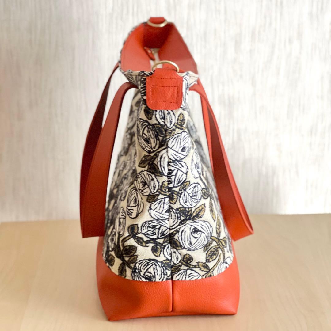 専用　ミナペルホネンrosy＆本革トートバッグ