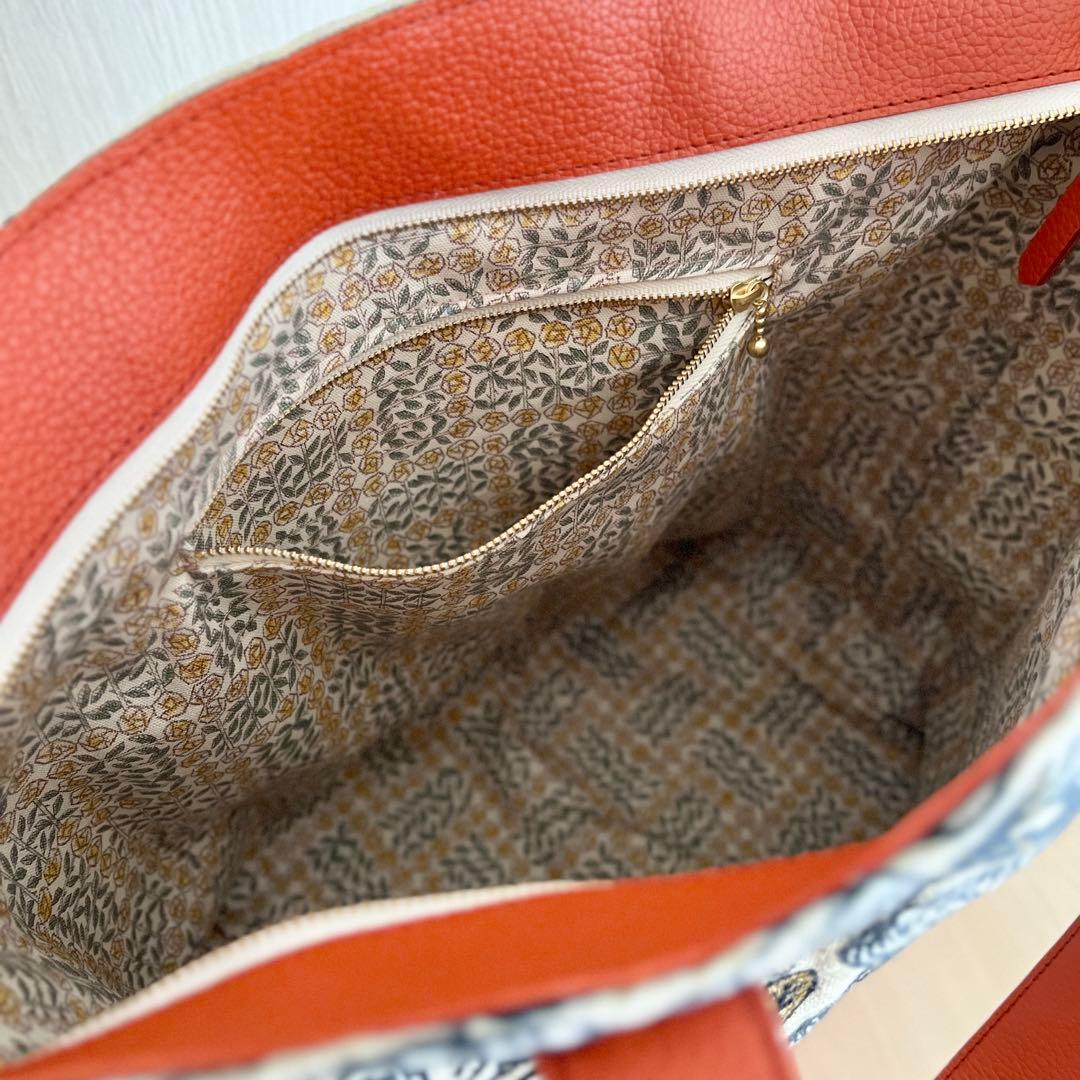 専用　ミナペルホネンrosy＆本革トートバッグ