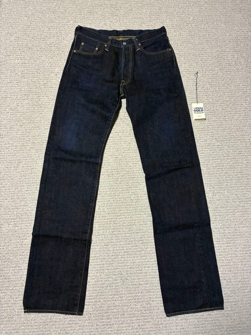 ストライクゴールド SG2103 セルビッチデニム W33