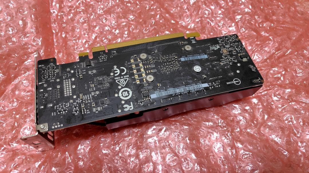 MSI GeForce GTX 1050 Ti 4GT LPモデル