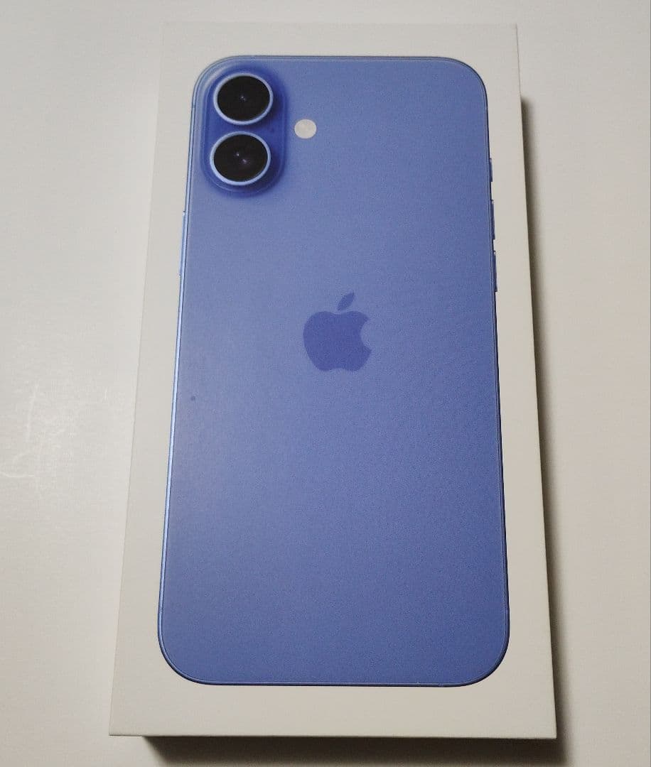 ★超美品・純正電池100%★iPhone16 Plus 128GB SIMフリー