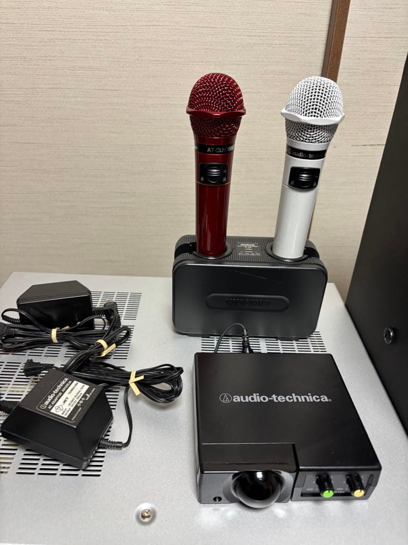 audio-technica ワイヤレスマイクセット 美品
