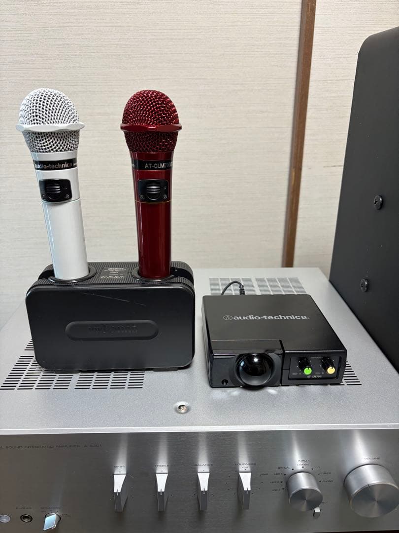 audio-technica ワイヤレスマイクセット 美品
