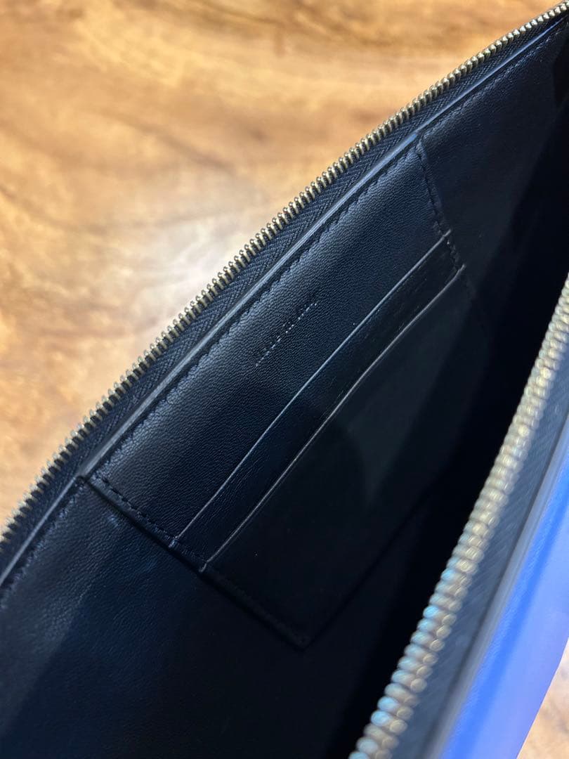 CÉLINE セリーヌ クラッチバッグ　黒 青 ベージュ