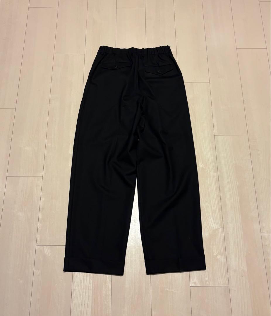 パンツ MARKAWEAR Two Tuck Wool slacks
