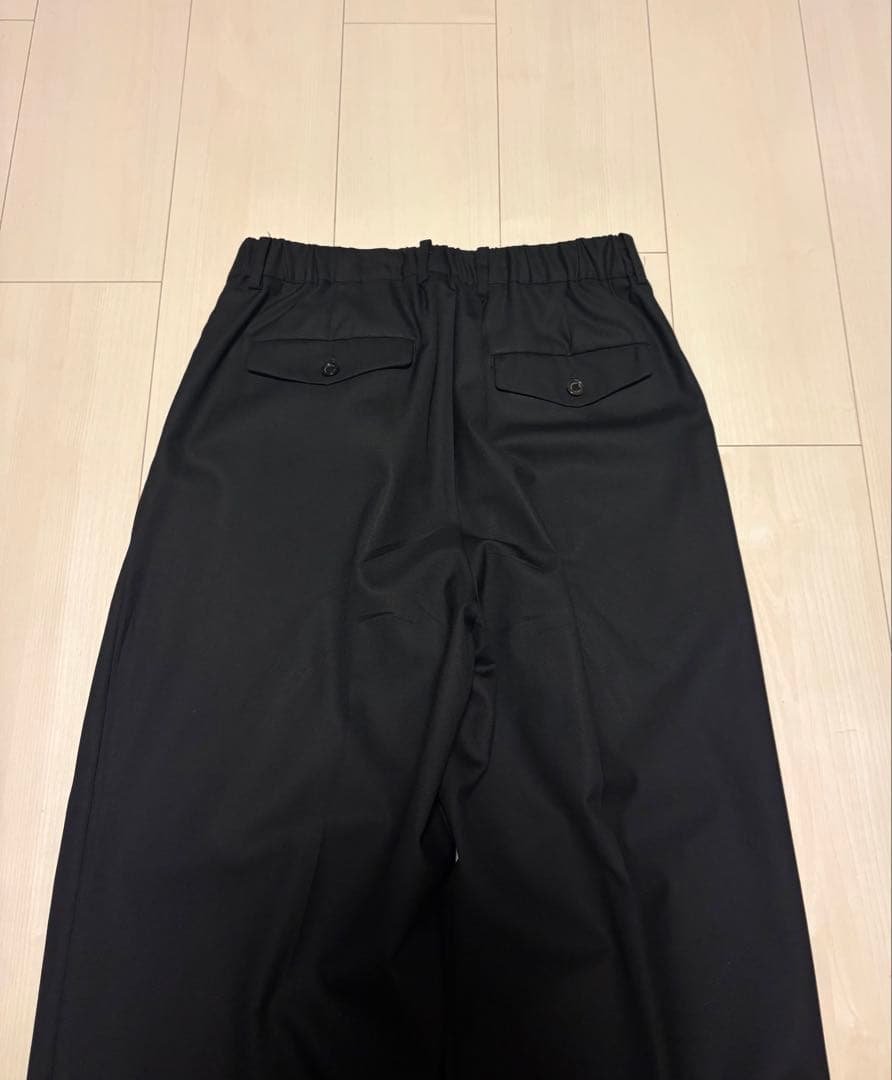 パンツ MARKAWEAR Two Tuck Wool slacks