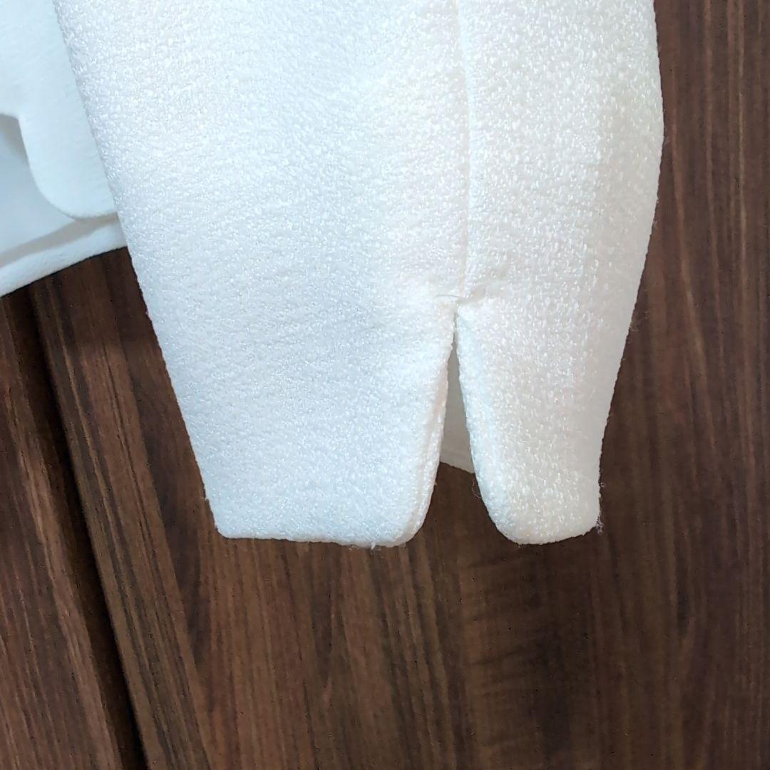 【a.v.v】ワンピース、ボレロ付き　白　紫