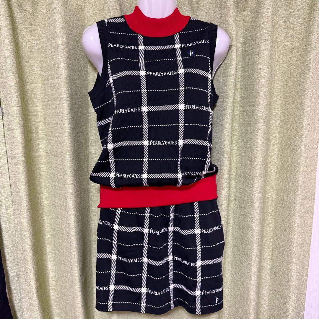 a様pearlygajes パーリーゲイツ セットアップ ノースリーブ