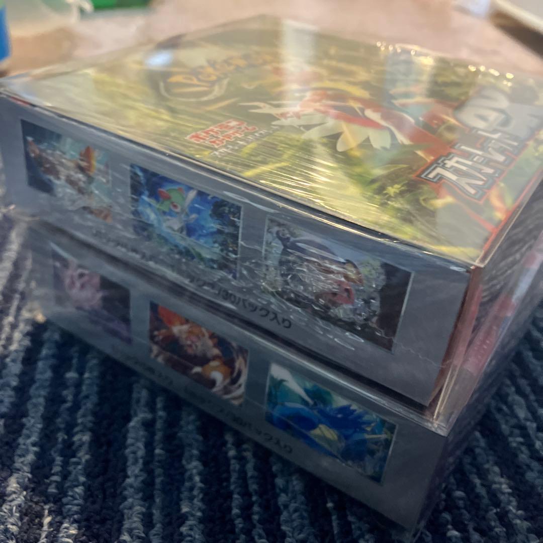 未開封BOXシュリンク付き スカーレットex ナイトワンダラー　2個セット