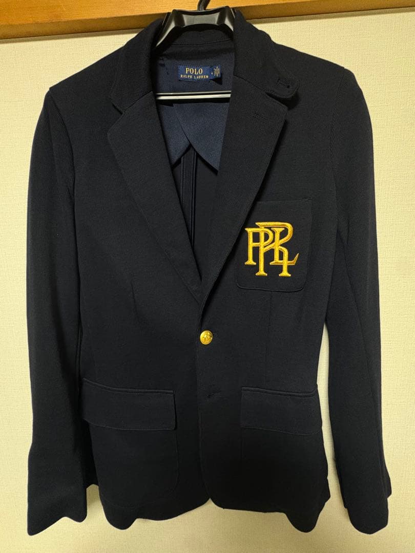 【美品】Polo Ralph Lauren ネイビー テーラードジャケット