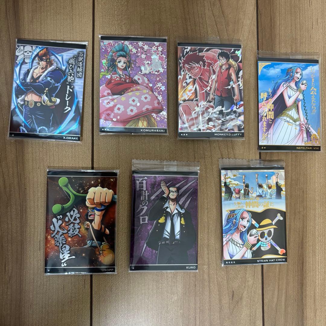 ワンピースウエハースカード　まとめ売り217枚