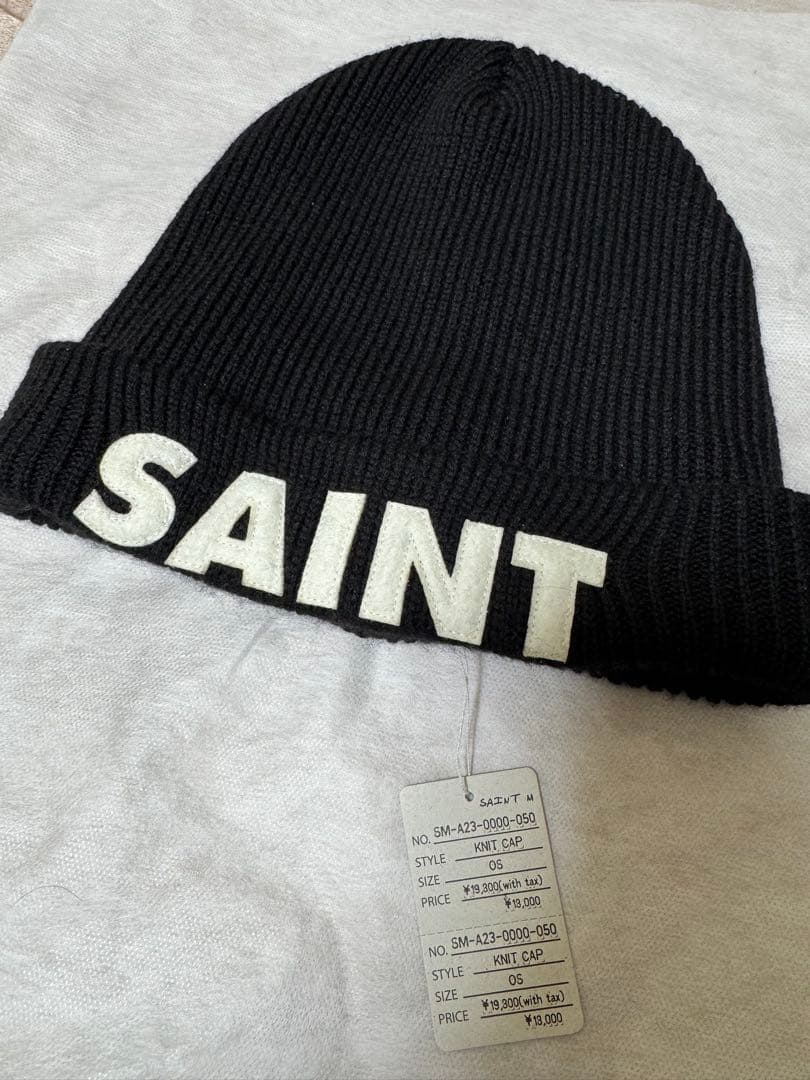 【ほぼ新品】Saint Mxxxxxx ニットキャップ 23AW