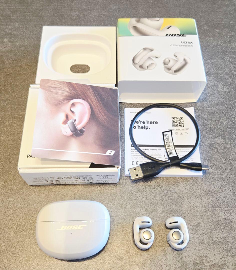 Bose『Ultra Open Earbuds (イヤーカフ型)』完全ワイヤレス
