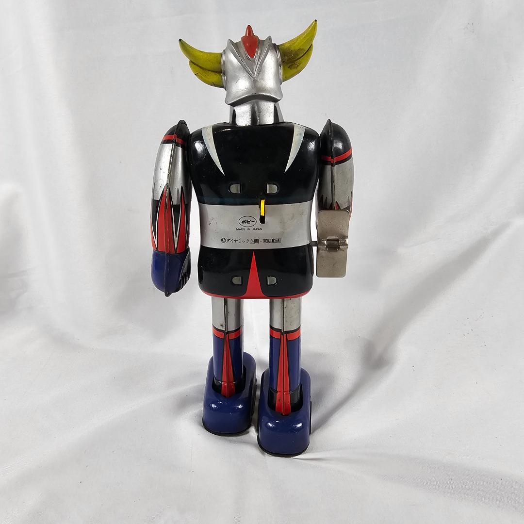 グレンダイザー ブリキ ゼンマイ歩行 約22cm ポピー 当時物