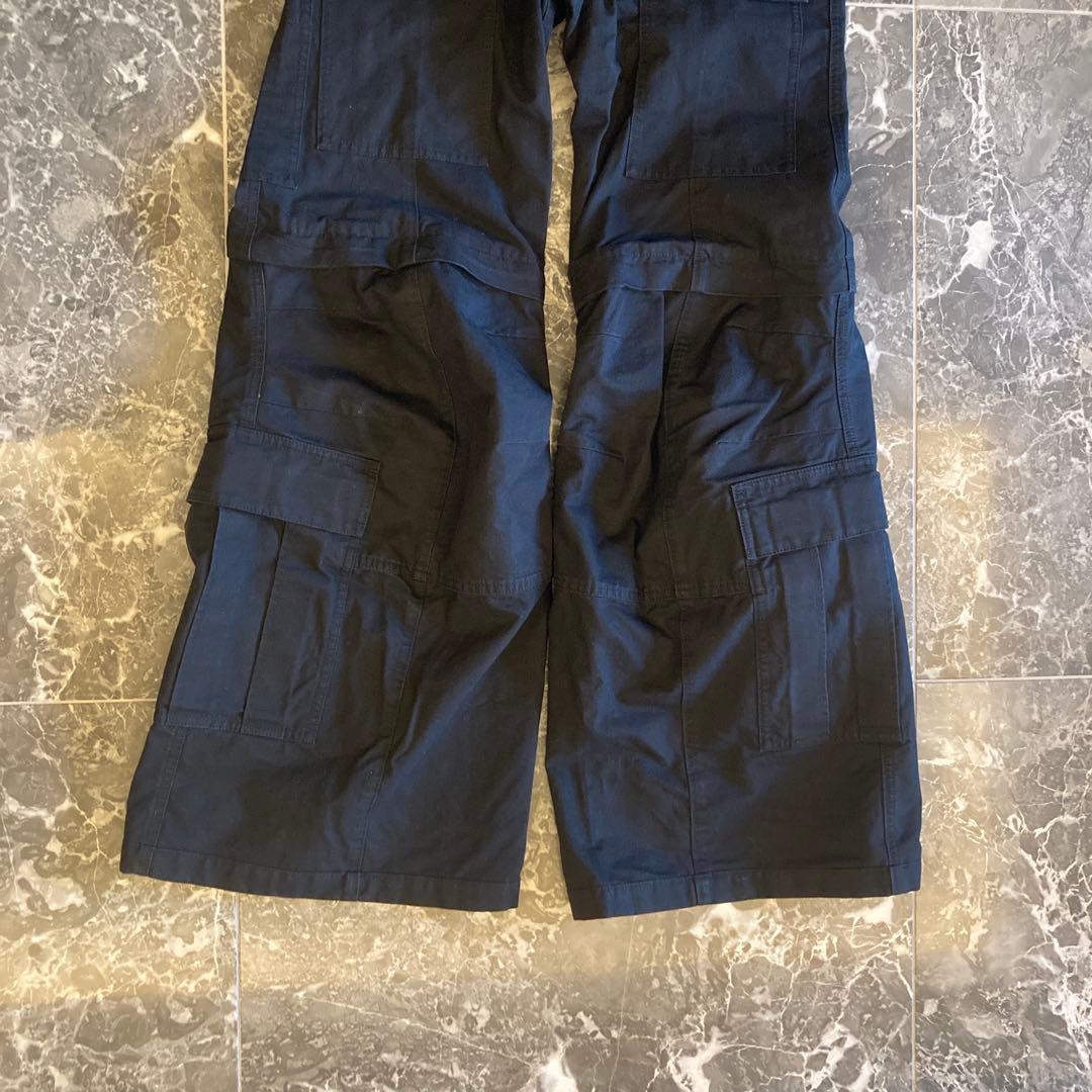 バレンシアガ　フレアカーゴパンツ